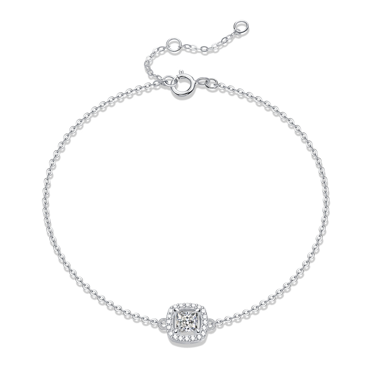 【Special Offer】 LAVESHA Moissanite Chain Bracelet