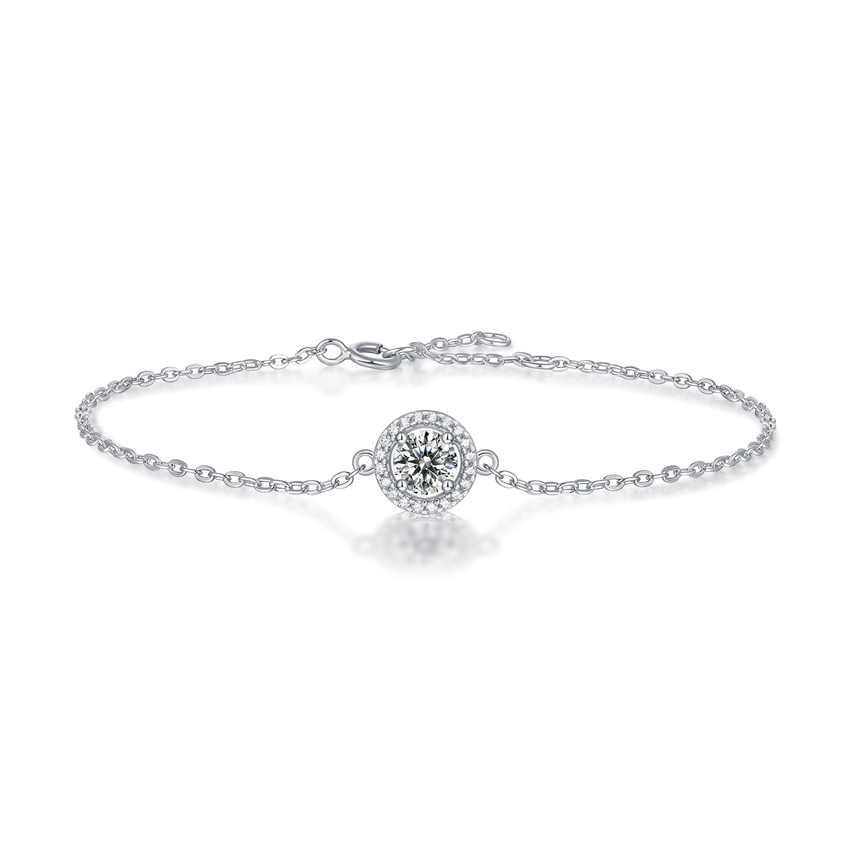 【Special Offer】 LAVESHA Moissanite Chain Bracelet