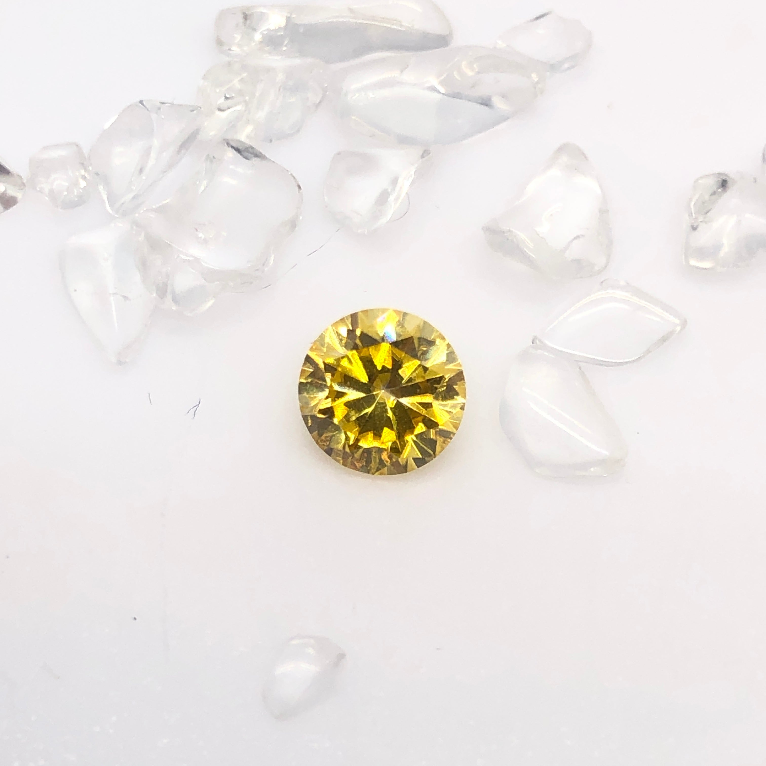 1.0 Carat Colorful Moissanite Loose Stone