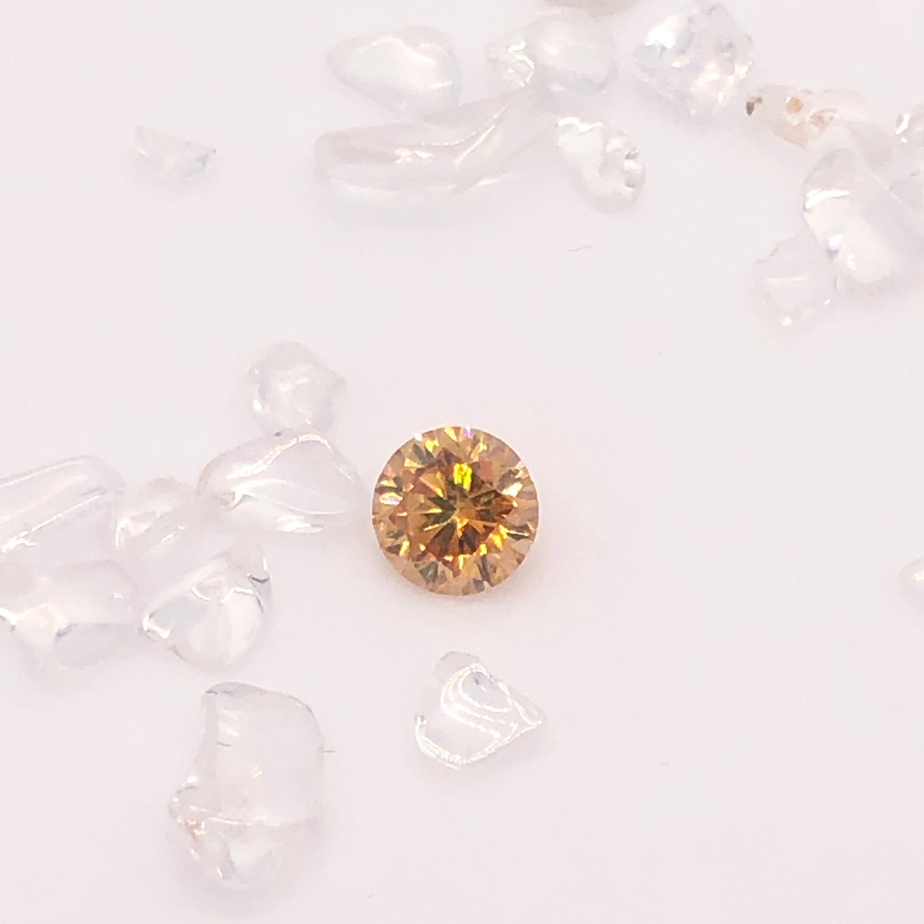 1.0 Carat Colorful Moissanite Loose Stone