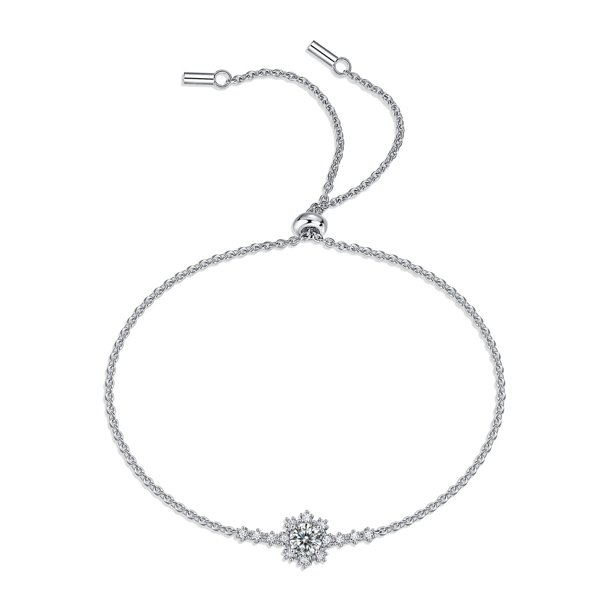 【Special Offer】 LAVESHA Moissanite Chain Bracelet