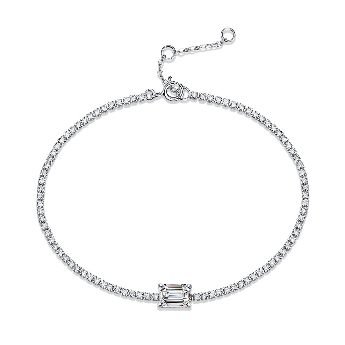 【Special Offer】 LAVESHA Moissanite Chain Bracelet